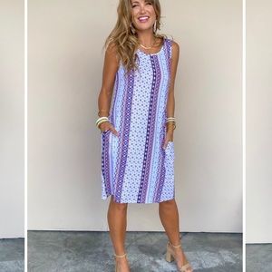 Tribal Jeans tribal print dress